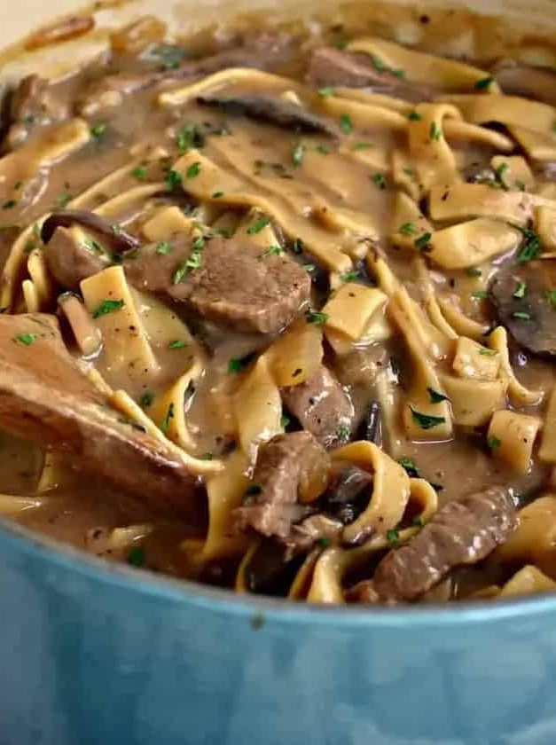 Beef Stroganoff