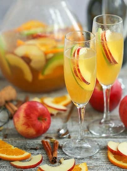 Sparkling Autumn Sangria