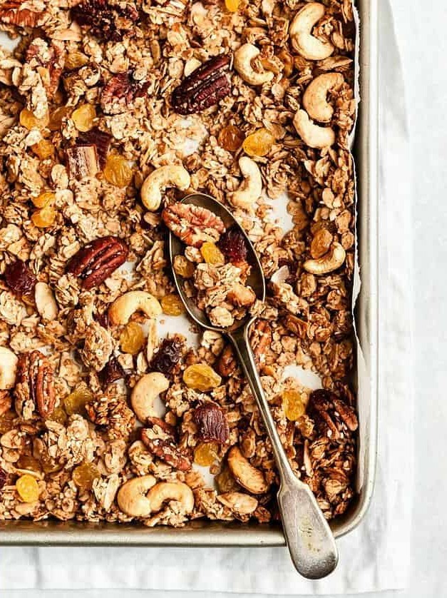 Homemade Super Chunky Healthy Granola