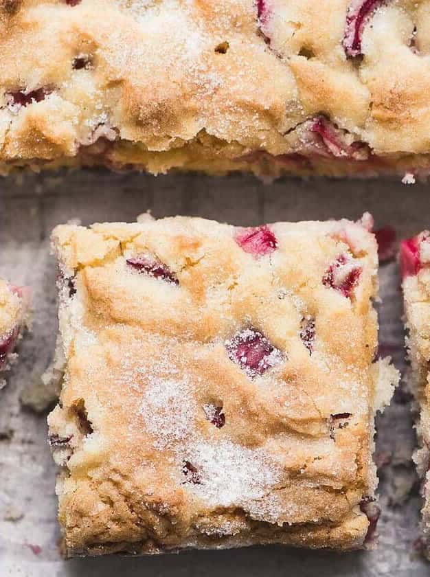 Rhubarb Breakfast Cake