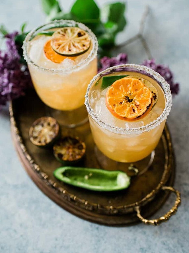 Charred Citrus and Jalapeño Margarita