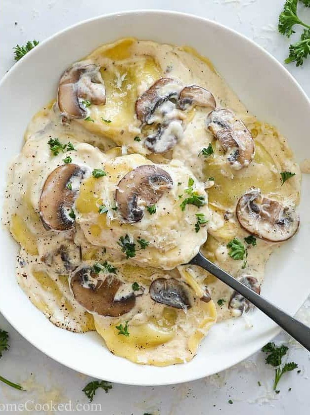 Mushroom Ravioli