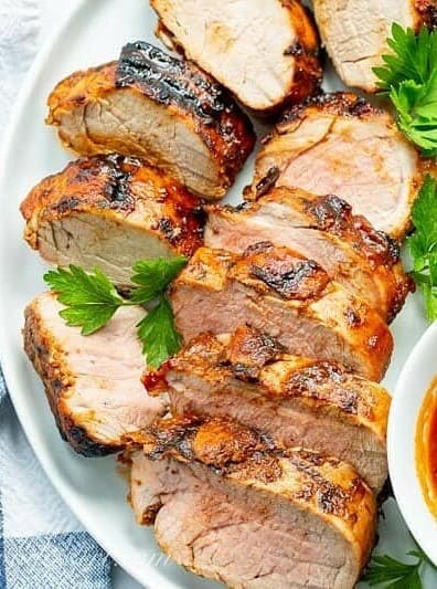 Grilled BBQ Pork Tenderloin