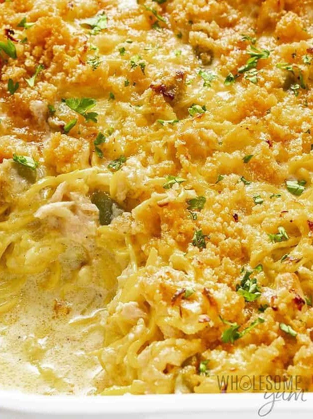 Healthy Keto Tuna Casserole