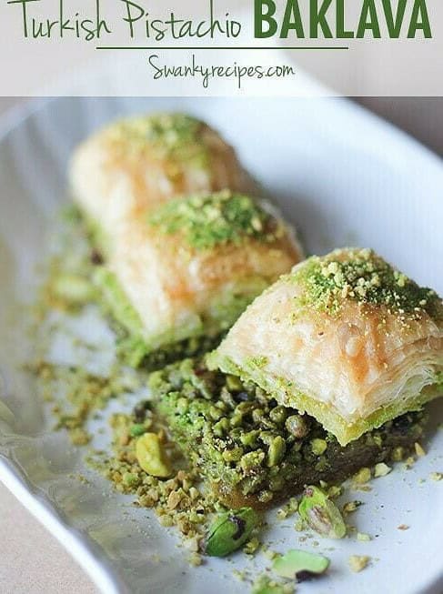 Turkish Pistachio Baklava