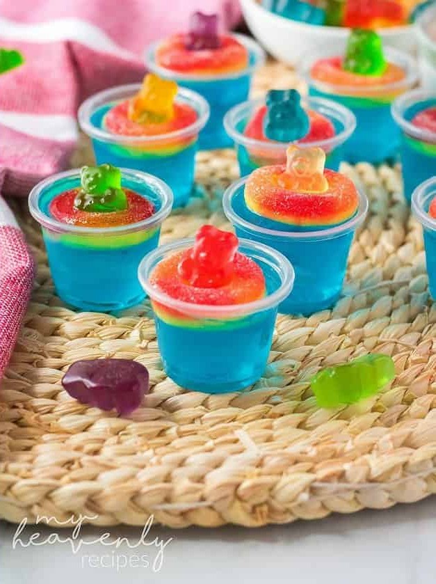 Pool Party Jello Shots