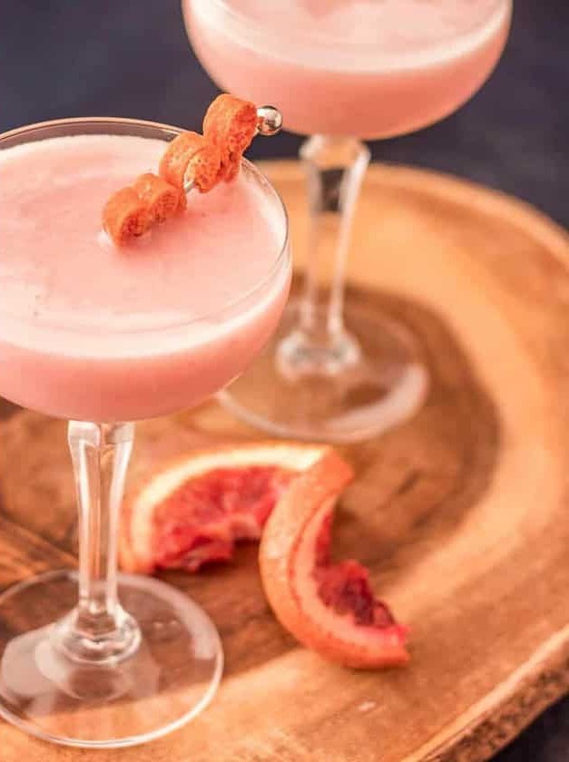 Blood Orange Pisco Sour