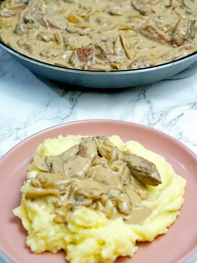 Russian Beef Stroganoff