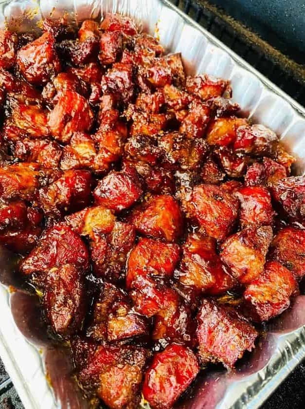 Traeger Brisket Burnt Ends