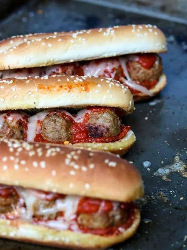 Easy Meatball Subs