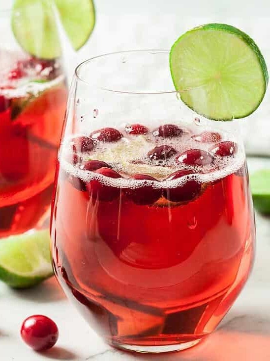 Sparkling Cranberry Prosecco Cocktail