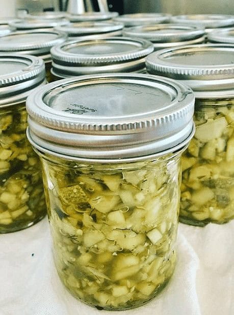 Home Canned Dill Relish