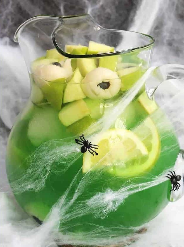 Green Halloween Sangria