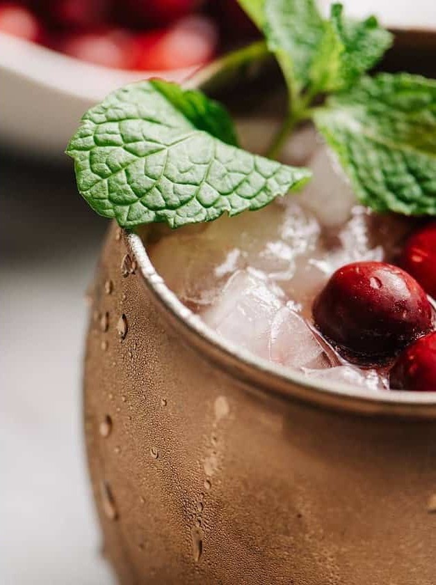 Cranberry Moscow Mule