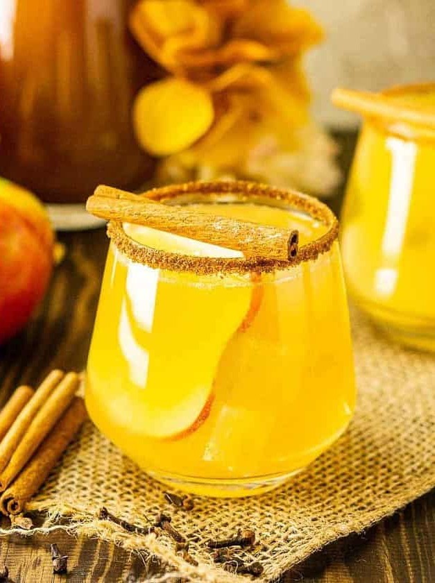 Sparkling Apple Cider Margarita