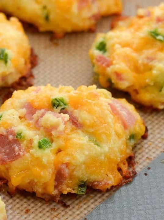 Keto Ham, Cheddar and Jalapeno Bites