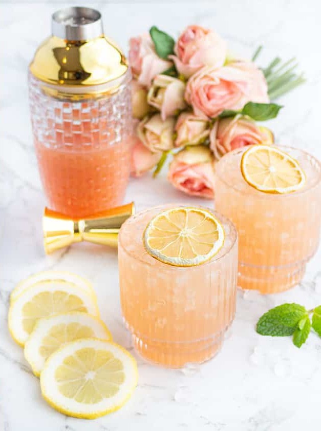 Guava Mocktail With Lemon and Mint