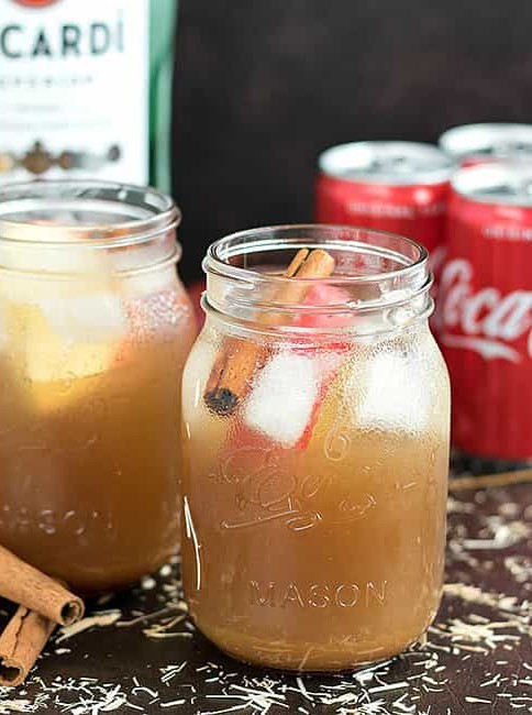 Apple Cinnamon Rum Punch