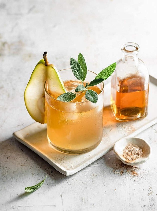 Bourbon Pear Cider