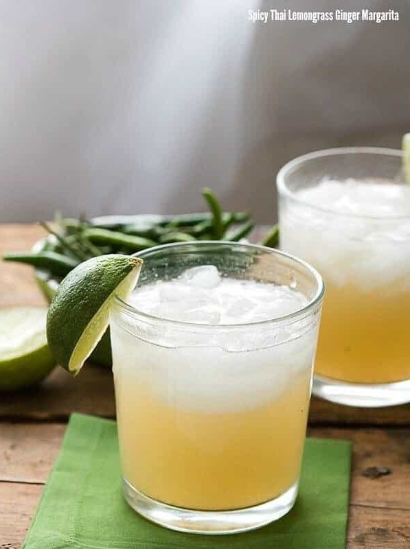 Spicy Thai Lemongrass Ginger Margarita