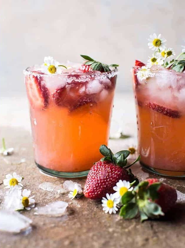 Strawberry Chamomile Paloma