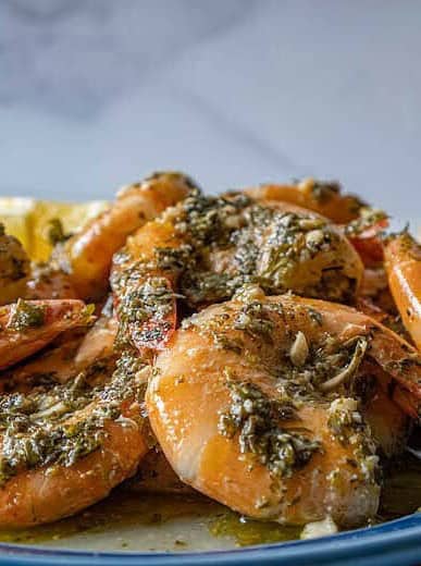 Greek Style Oven Roasted Shrimp