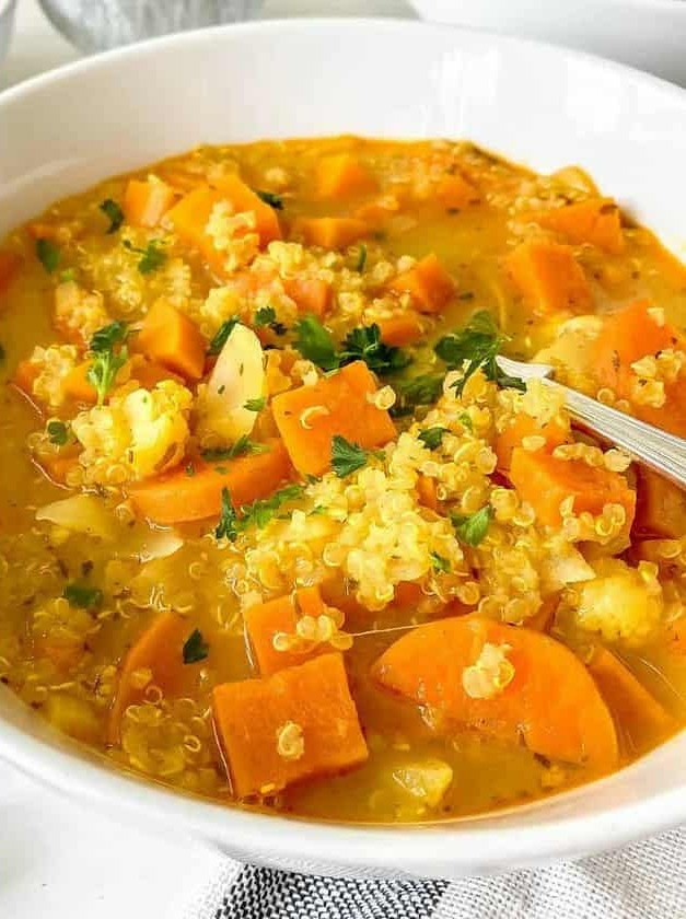 Easy Quinoa Vegetable Soup