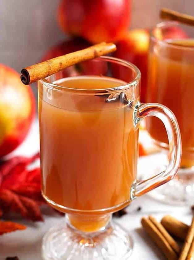 Spiced Apple Hot Toddy