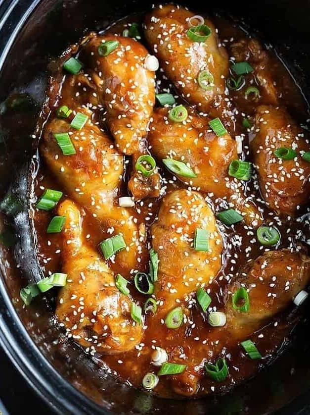 Slow Cooker Honey Garlic Chicken