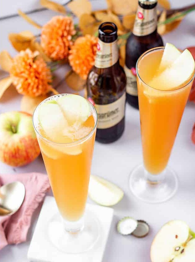 Spiced Apple Cider Shandy