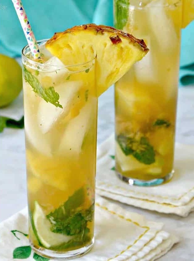 Fresh Pineapple Mojito