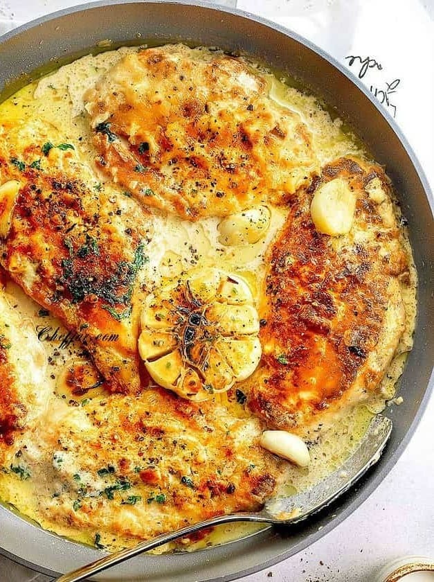 Creamy Garlic Chicken Breasts