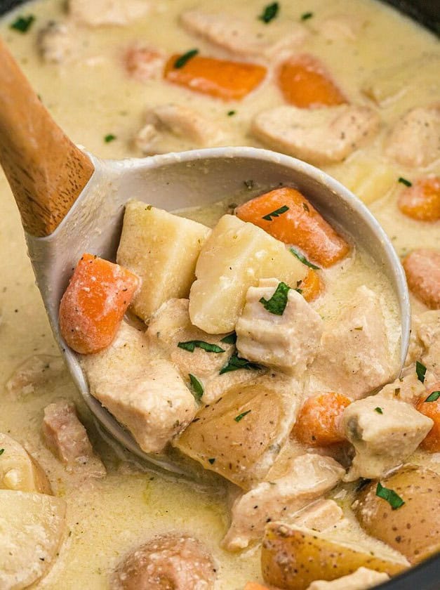 Crock Pot Creamy Chicken Stew