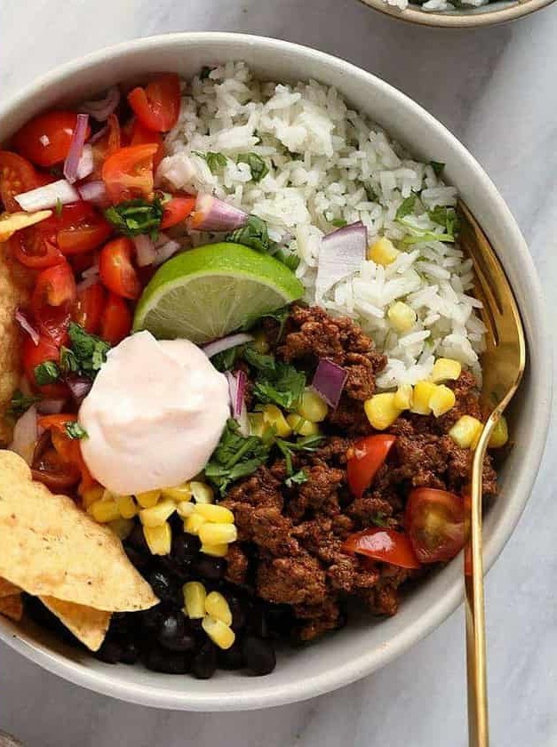 Beef Taco Bowls