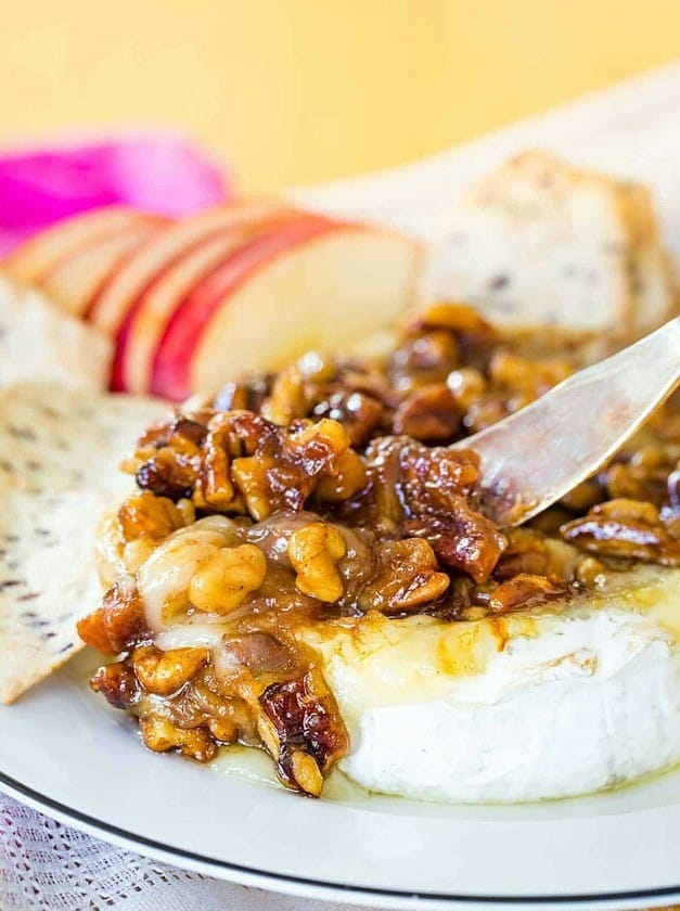 Honey Nut Baked Brie