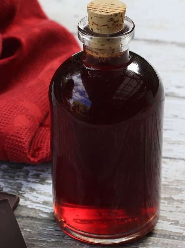 Homemade Creme De Cacao Liqueur