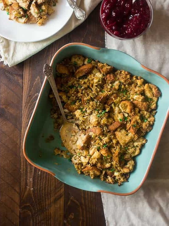 Easy Gluten Free Stuffing