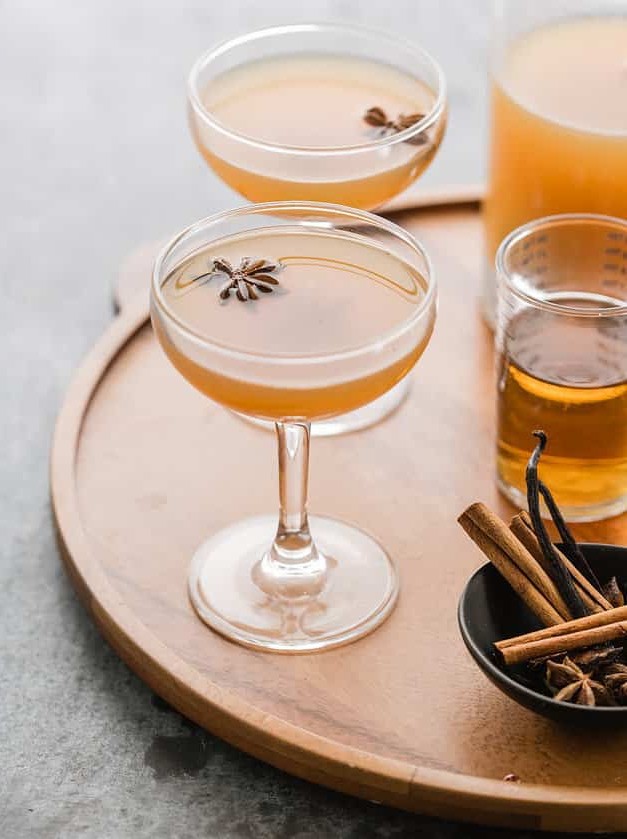 Chai Spiced Apple Cider Cocktail