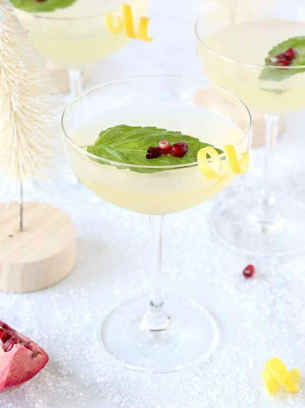 Spicy French 75 Cocktail