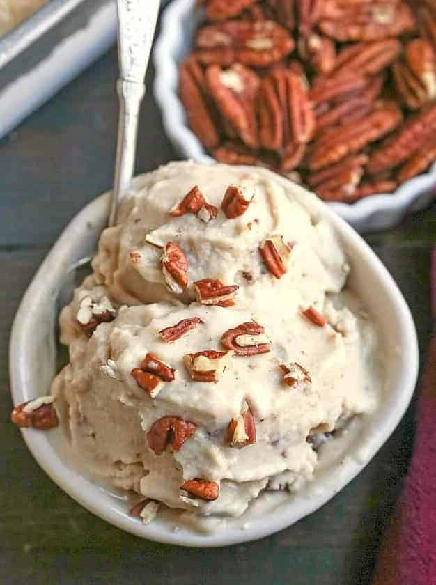 Paleo Butter Pecan Ice Cream