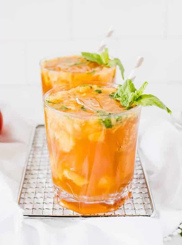 Bourbon Peach Smash