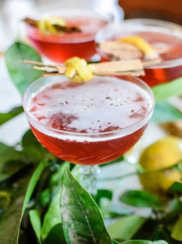 Pomegranate Tequila Sidecar