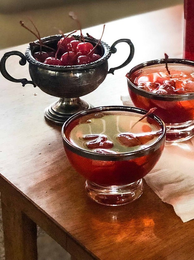 Cherry Manhattan Party Punch