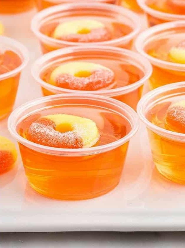 Peach Jello Shots