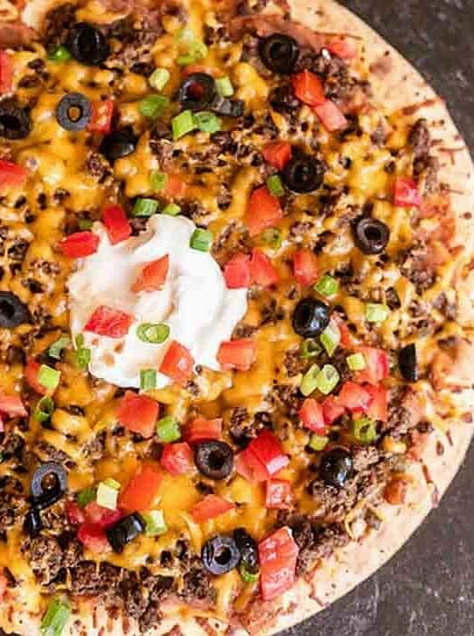 Taco Pizza