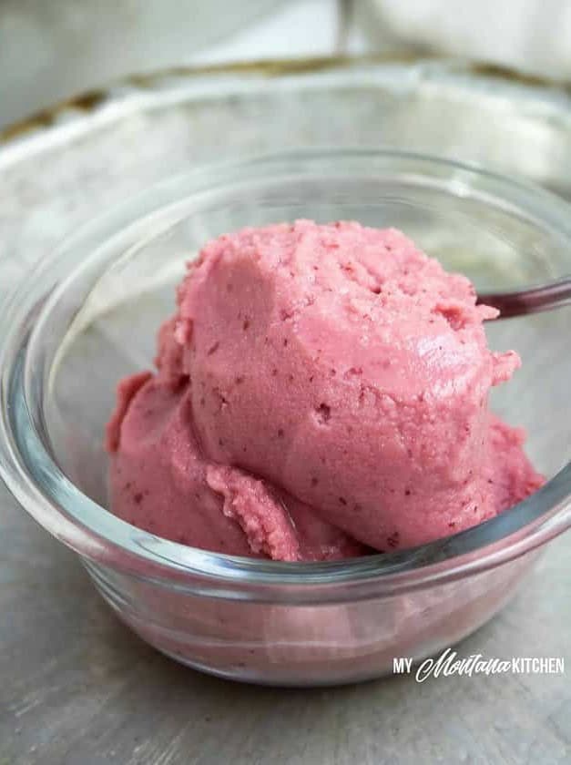 Cherry Kefir Ice Cream