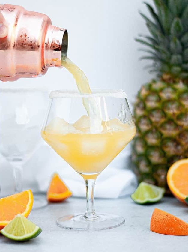 Skinny Pineapple Margarita