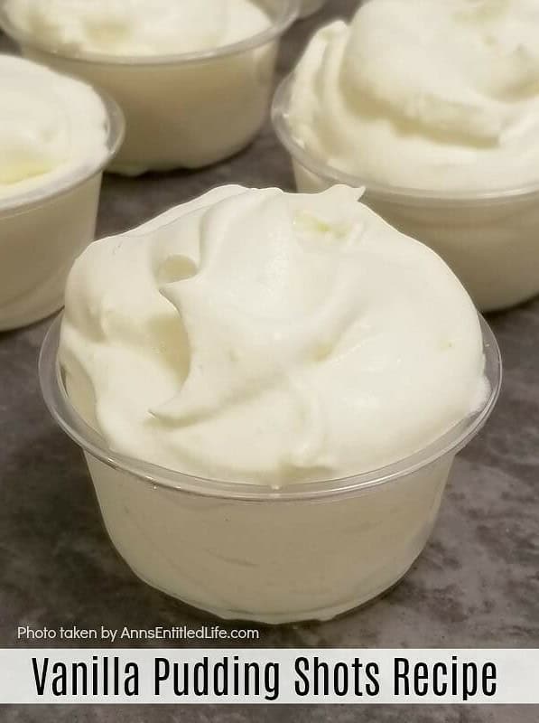 Vanilla Pudding Shots