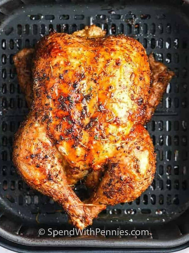 Air Fryer Whole Chicken