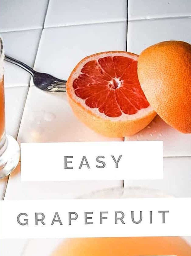 Grapefruit Vodka Martini